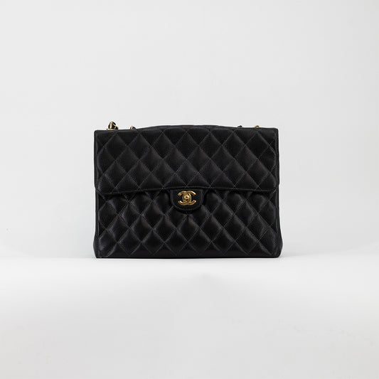 Chanel Classic Single Flap Bag Black