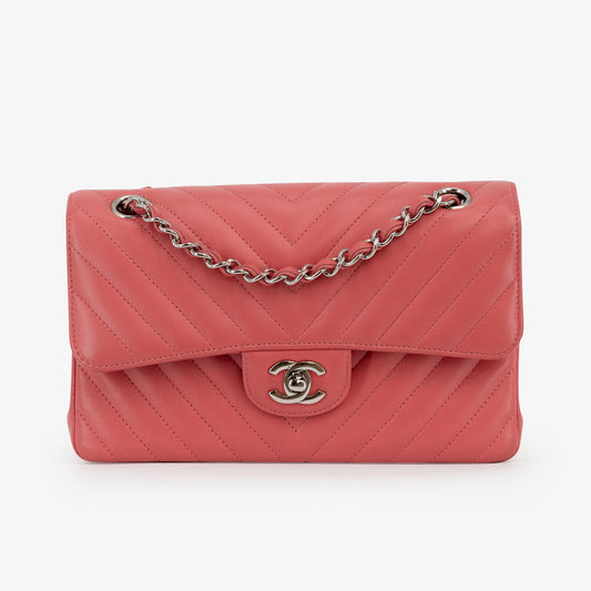 Chanel Timeless Small Chevron Pink